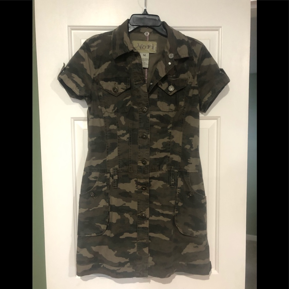 Camo Cargo Dress